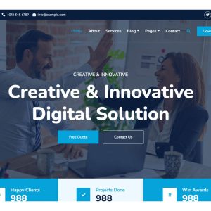 Home Professional full website design by Bots Digital in Johannesburg, South Africa