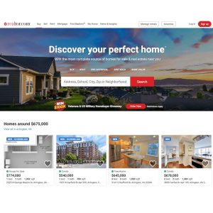 Home Professional real estate website design by Bots Digital, Johannesburg, South Africa